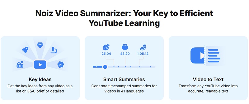 Noiz – AI Summarizer