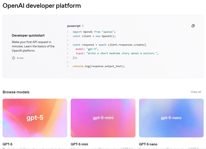 OpenAI API Overview & How to Get a Free API Key