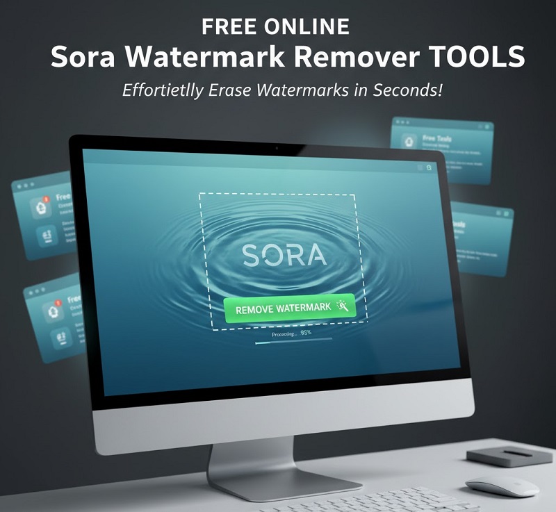 Top 3 Free Online Sora Watermark Remover Tools (2025)