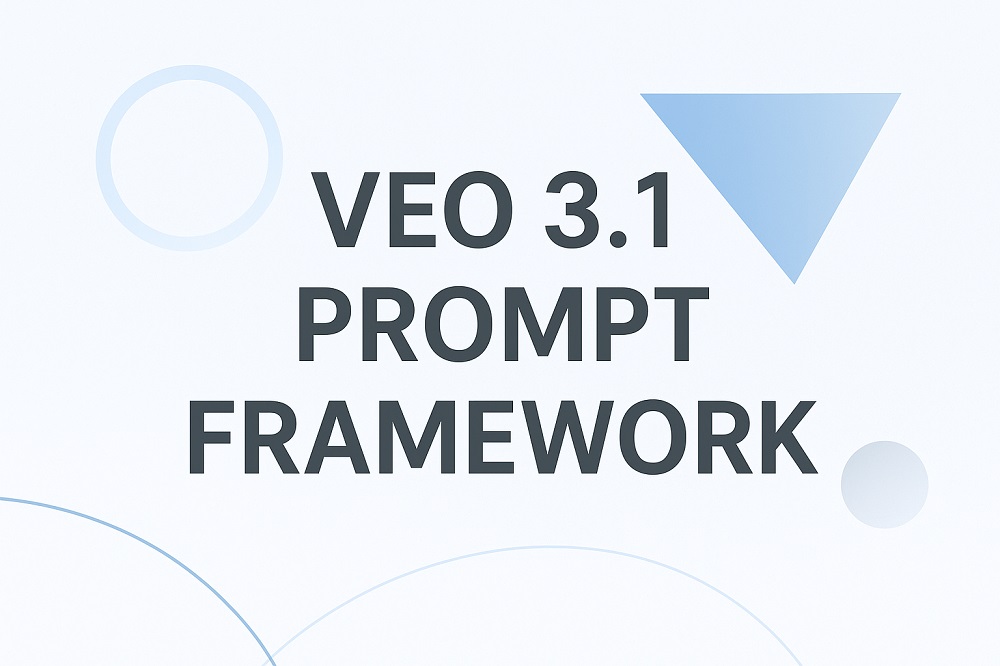 Prompt Framework for VEO 3.1, SORA 2 Professional Videos