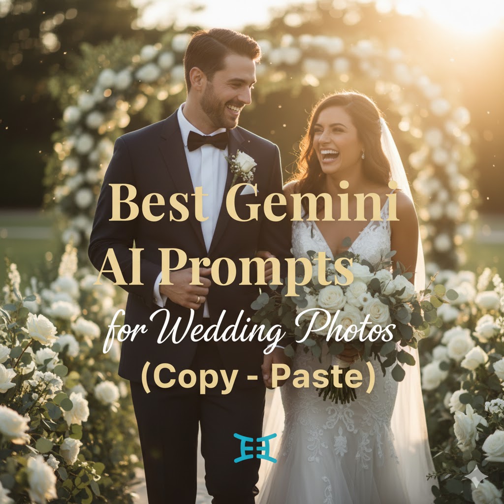 Best Free Gemini AI Prompts for Wedding Photos (Copy – Paste)