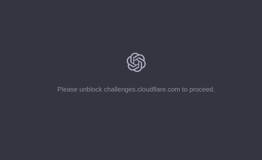 “Please Unblock Challenges.Cloudflare.com” Error on Claude and ChatGPT
